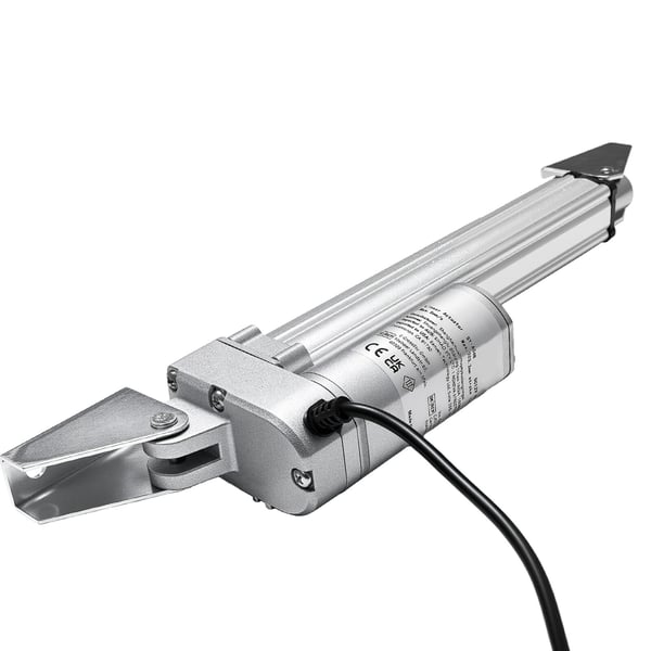 Lineær aktuator, 101,6 mm slag 3000N 5 mm/s IP65, 250x78x45 mm, aluminium