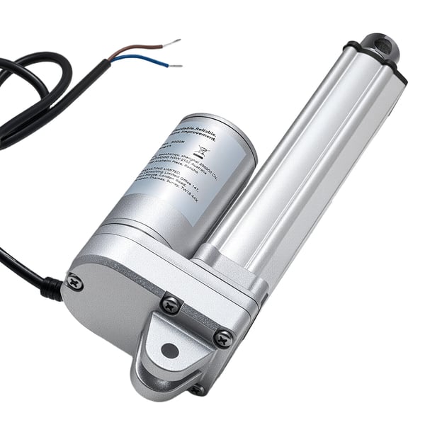 Lineær aktuator, 101,6 mm slag 3000N 5 mm/s IP65, 250x78x45 mm, aluminium