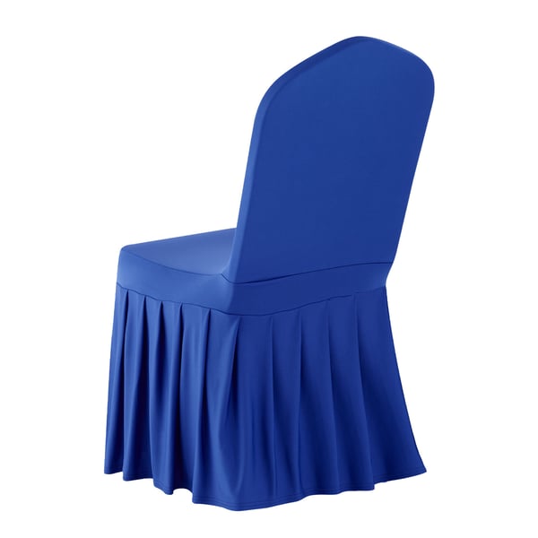 Stolsöverdrag, 30-pack, 51x45x95 cm, Blå, Polyester Spandex