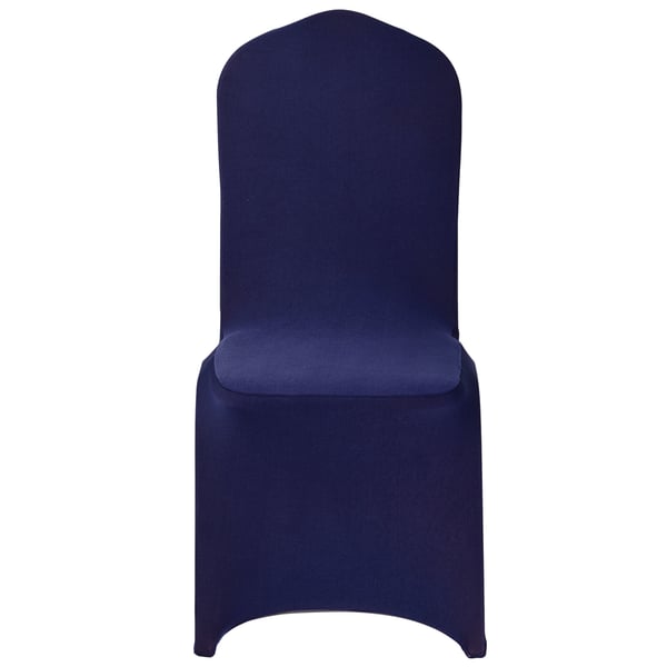 Stolsöverdrag, 50 stycken, 51x45x95 cm, marinblå, polyester spandex