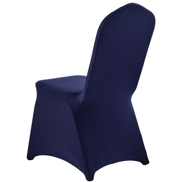 Stolsöverdrag, 50 stycken, 51x45x95 cm, marinblå, polyester spandex