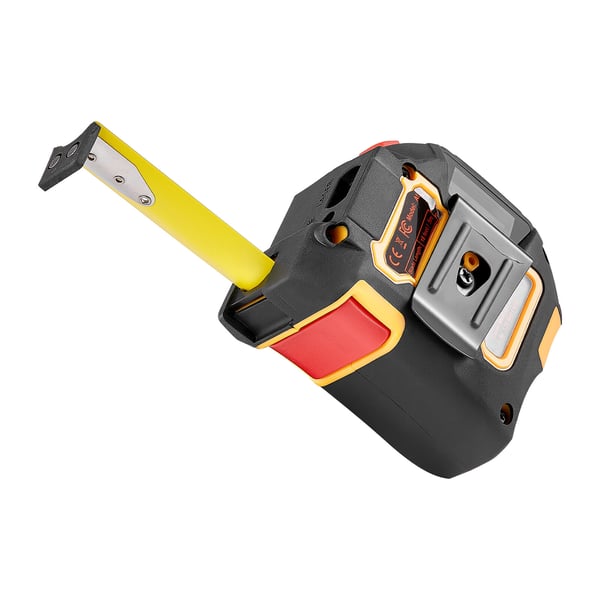 Laser afstandsmåler, 2-i-1 genopladelig 41m & 4,8m magnetisk, 82x75x50 mm, måleværktøj