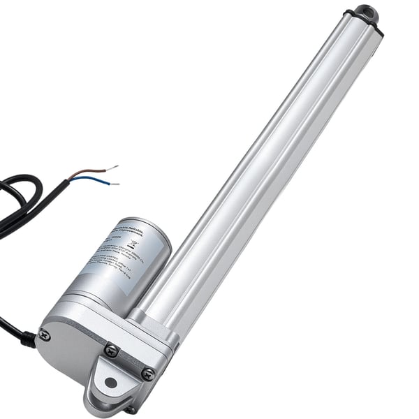 Linjär ställdon, 304.8 mm slaglängd 3000N 5 mm/s IP65, 450x78x45 mm, Aluminium