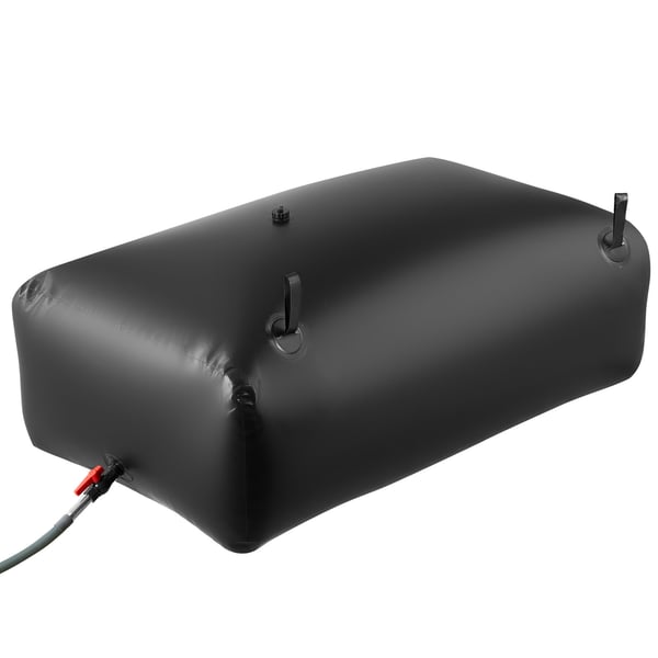 Vattentank 150x90x46 cm Svart, PVC, Hopfällbar, Förvaring