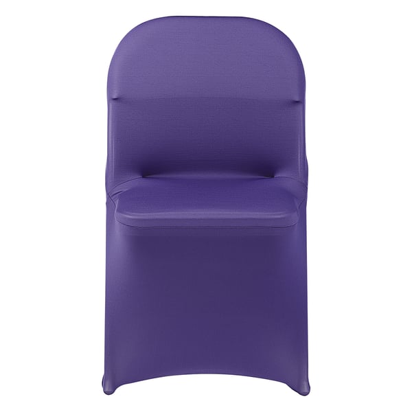 Stolsöverdrag, 50-pack, 45x46x77 cm, Lila, Polyester Spandex