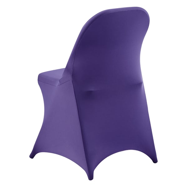 Stolsöverdrag, 50-pack, 45x46x77 cm, Lila, Polyester Spandex