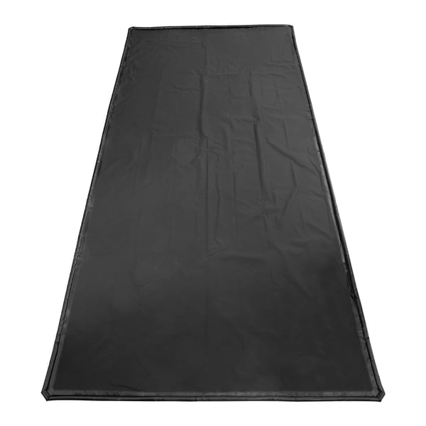 Autotallin suojamatto 2.4x4.9 m musta PVC liukumaton vedenpitävä