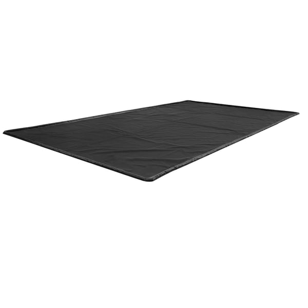 Autotallin suojamatto 2.4x4.9 m musta PVC liukumaton vedenpitävä