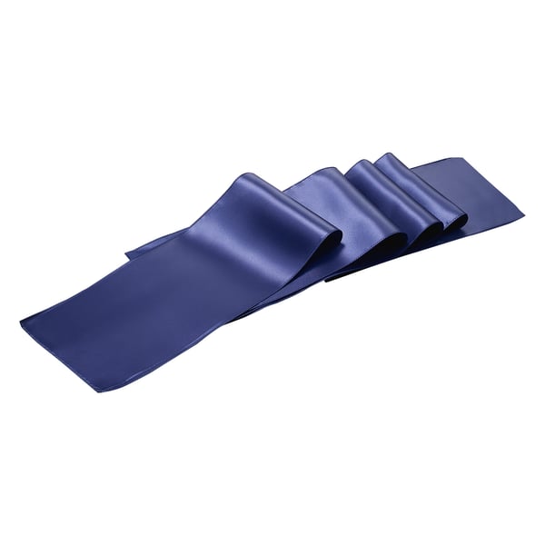 Stolsløjfer, 275x17 cm, Mørkeblå, Satin