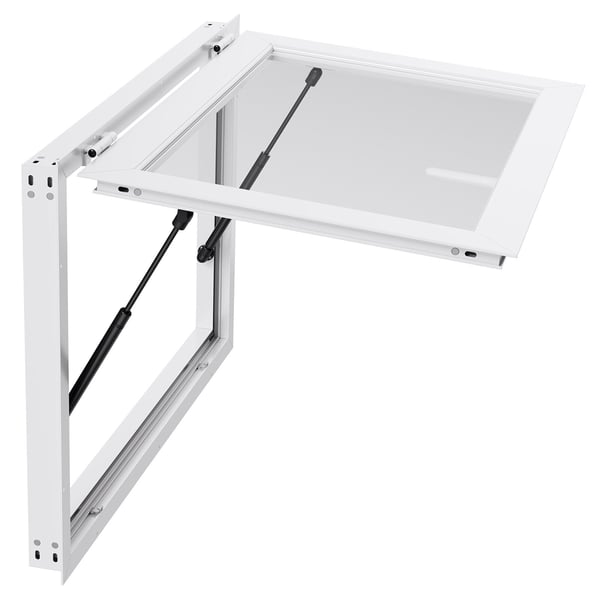 Serveringslucka 92x61 cm Aluminiumlegeringsram