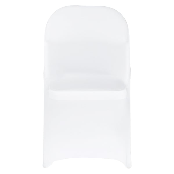 Stolbetræk, 150 stk., 45x46x77 cm, Hvid, Polyester Spandex