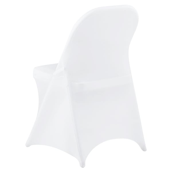 Stolbetræk, 150 stk., 45x46x77 cm, Hvid, Polyester Spandex