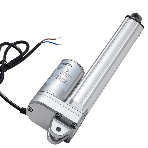 Lineær aktuator, 203,2 mm slag, IP65 vandtæt, 350x78x45 mm, aluminium
