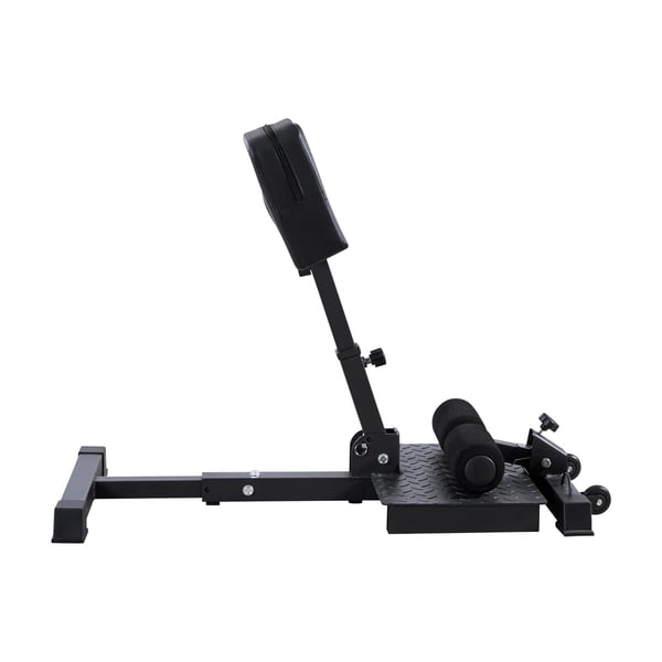 Sissy Squat -laite, 115x48.9x73 cm, musta, taitettava kuntoilulaite