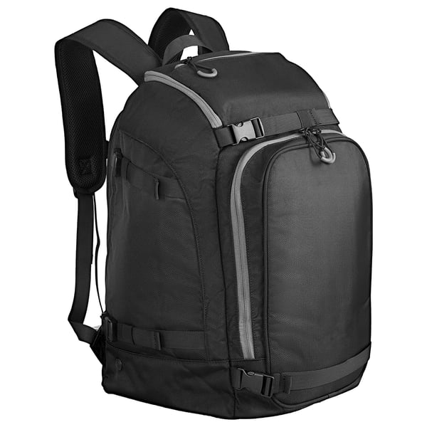 Skistøvletaske, 55L, 41x27x50 cm, Sort, Vandtæt opbevaring