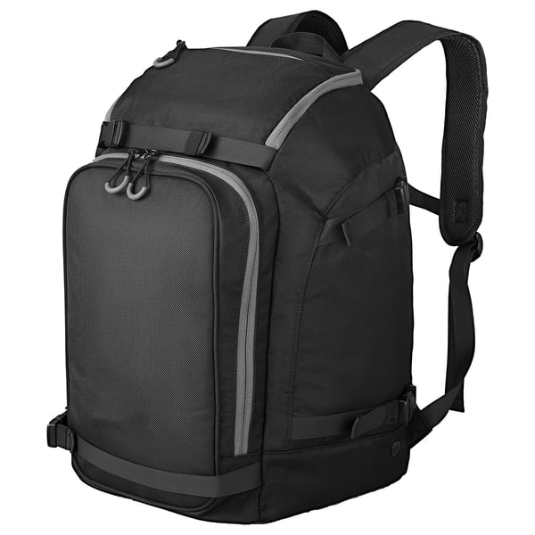 Skistøvletaske, 55L, 41x27x50 cm, Sort, Vandtæt opbevaring