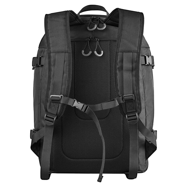 Skistøvletaske, 55L, 41x27x50 cm, Sort, Vandtæt opbevaring