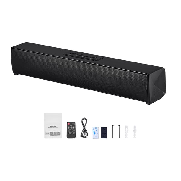 Soundbar, 450x75x80 mm, musta, Bluetooth-äänikaiutin