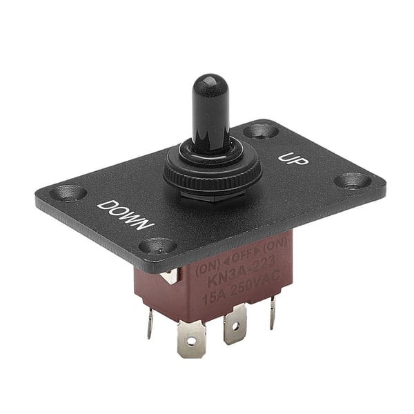 Vippekontakt, 6-benet momentant polaritetsvender, 63,5x44,8x60,2 cm, vandtæt