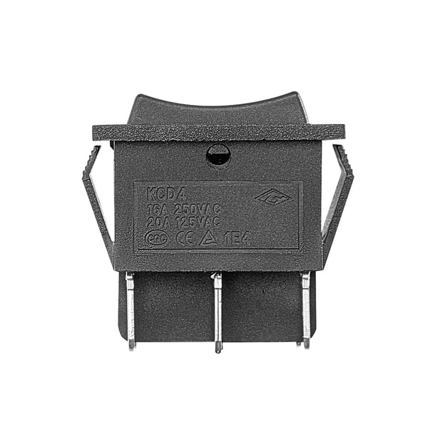 Vippeafbryder, 6-benet Momentan DPDT 3-position Polaritetsskifter, 31x25,2x31,8 mm