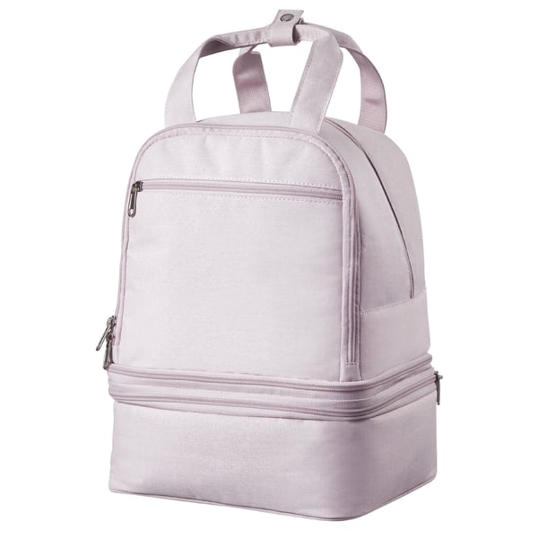Bröstpump Ryggsäck, 27x24x34 cm, Rosa, Isolerad Förvaring