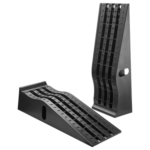 Bilramper, 905x305x205 mm, Svart, Extra robust
