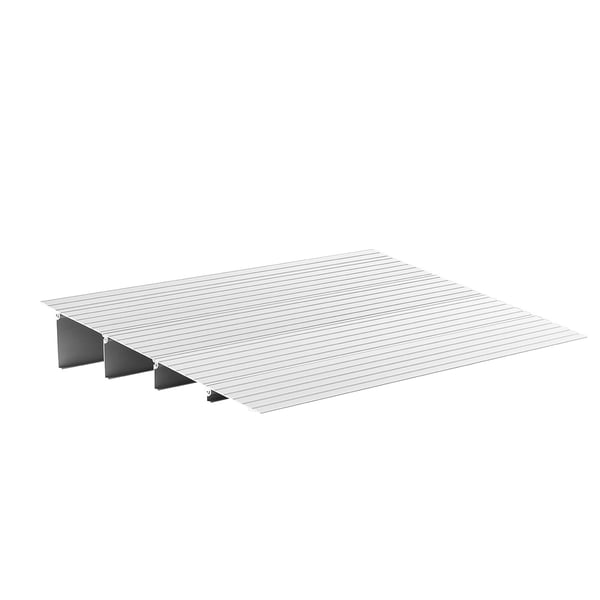 Tærskelrampe, 55x86,5x11,5 cm, Aluminium, Skridsikker, Handicapadgang