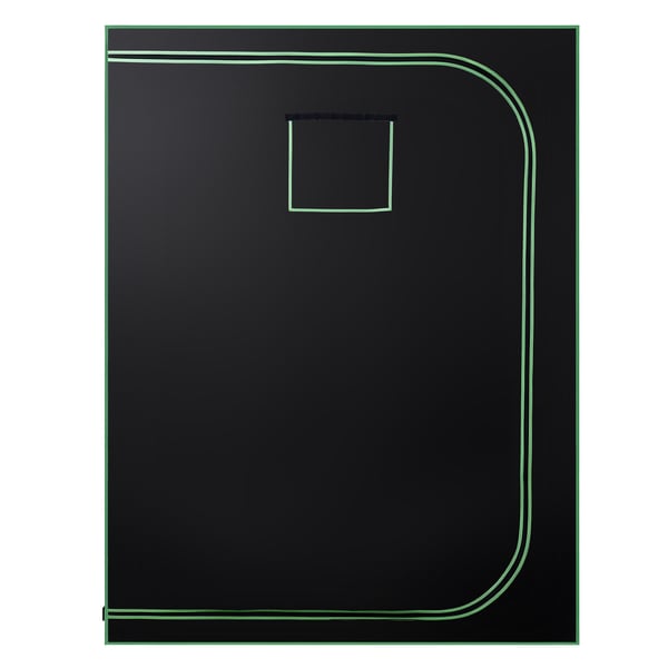 Grow telt sæt, 150x150x200 cm, sort, indendørs havebrug