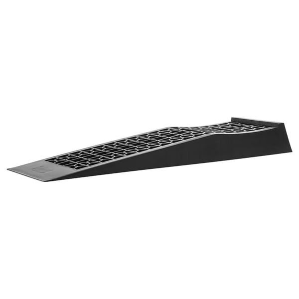 Bilramper, 697x200x76 mm, Svart, Kraftig låg profil