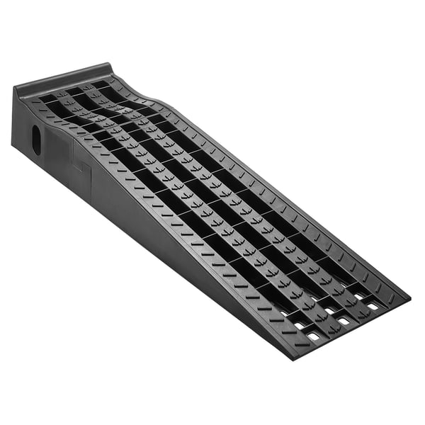Bilramper, 133.5x38x21 cm, Svart, Extra robust