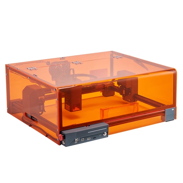 Laser-kaiverrus- ja leikkauskone, 300x300 mm, 20W, kotelo