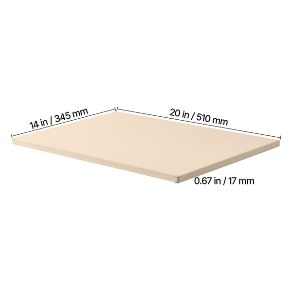 Pizzasten, 50.8x35.5x1.7 cm, Cordierit, Bagning
