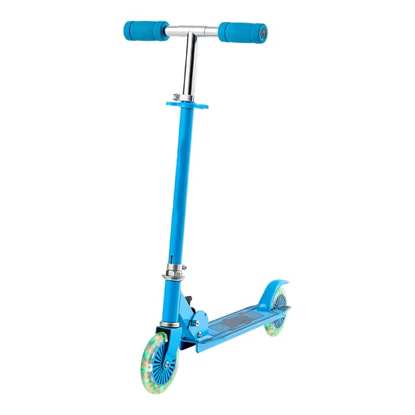 Sparkcykel, 70x32,5x83 cm, Blå, Justerbar höjd