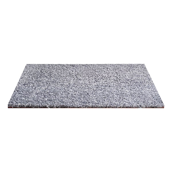 Tæppefliser, 457x457x12 mm, Grå, Selvklæbende Gulvbelægning