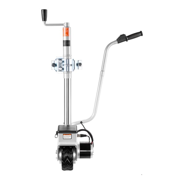 Elektrisk trailerdolly, 670x390x790 mm, 31-63 cm justerbar klemmhøjde, motoriseret