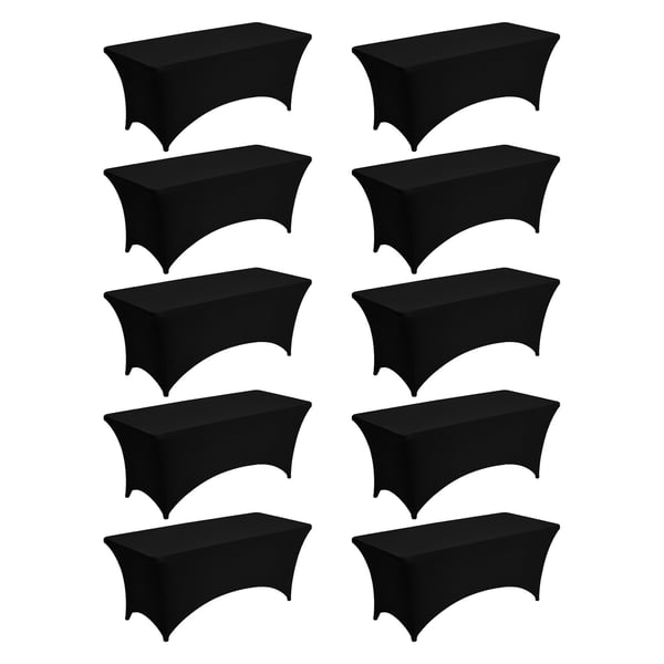 Bordsdukset, 183x76x76 cm, Svart, Spandex