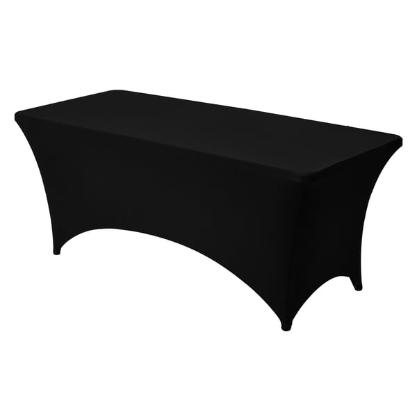 Bordsdukset, 183x76x76 cm, Svart, Spandex