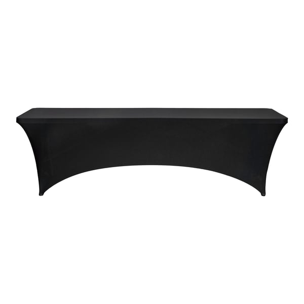 Bordsdukset, 244x76x76 cm, Svart, Spandex
