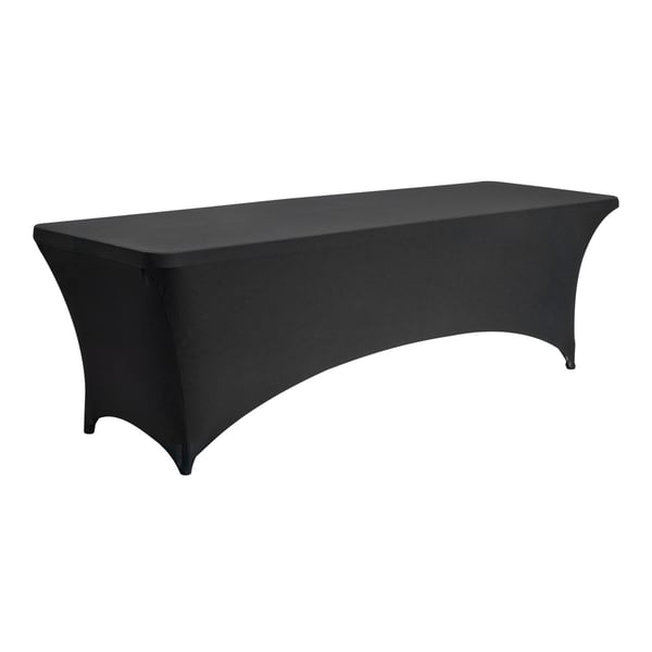 Bordsdukset, 244x76x76 cm, Svart, Spandex