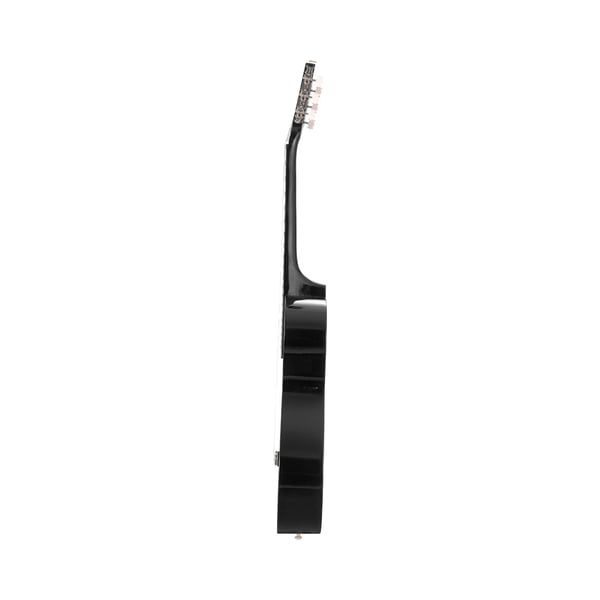 Klassisk guitar 96 cm sort, basswood, startpakke