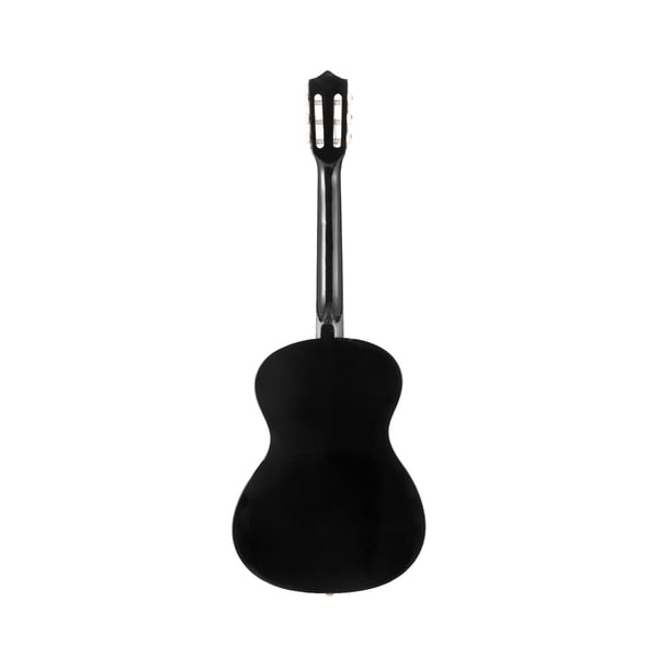 Klassisk guitar 96 cm sort, basswood, startpakke