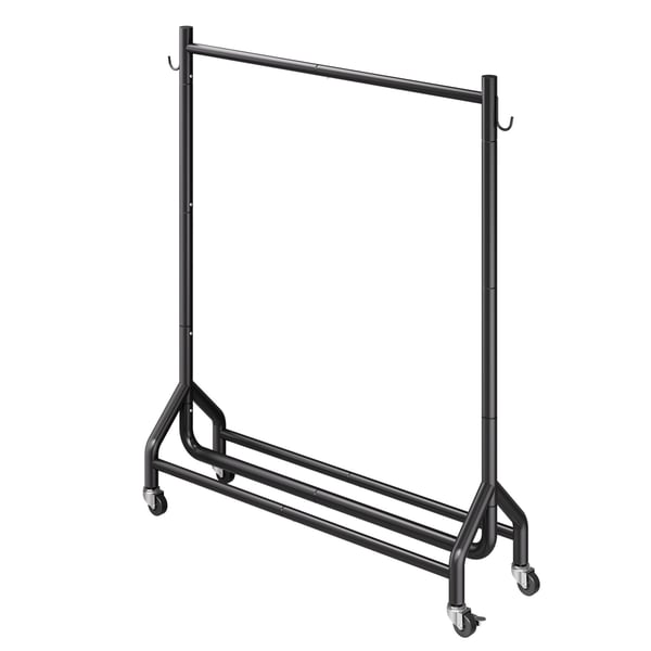 Tøjstativ, 108x38x167,3 cm, kraftig kulstofstål, opbevaring