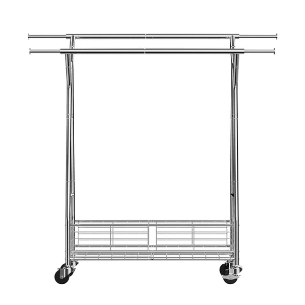 Vaateripustin, 107-166x63,5x177 cm, hiiliteräs, säilytys