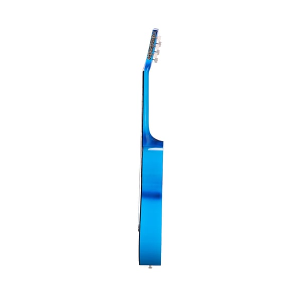 Klassisk guitar 96 cm blå, træ, startpakke