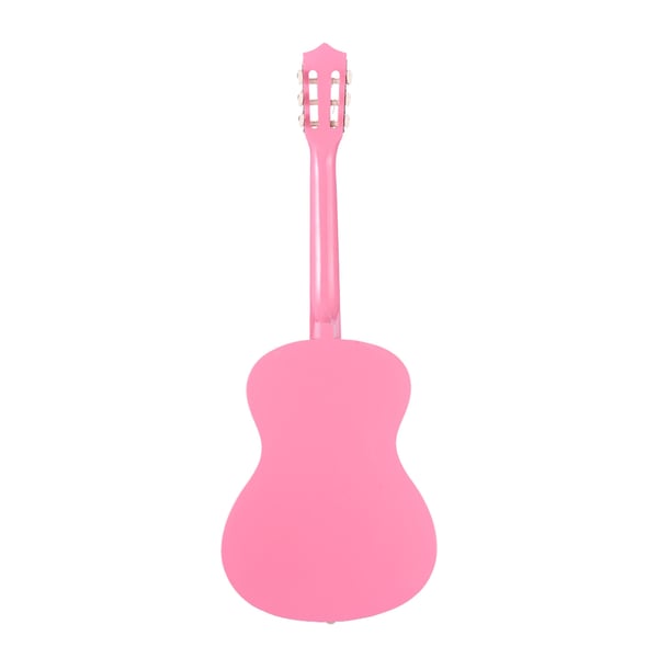Klassisk guitar, 96 cm, pink, træ, startpakke