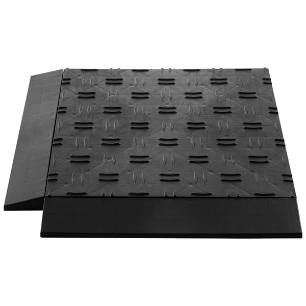 Garagegolv Kantlist Kit, 305x50x12,1 mm, Svart