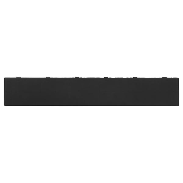 Garagegolv Kantlist Kit, 305x50x12,1 mm, Svart