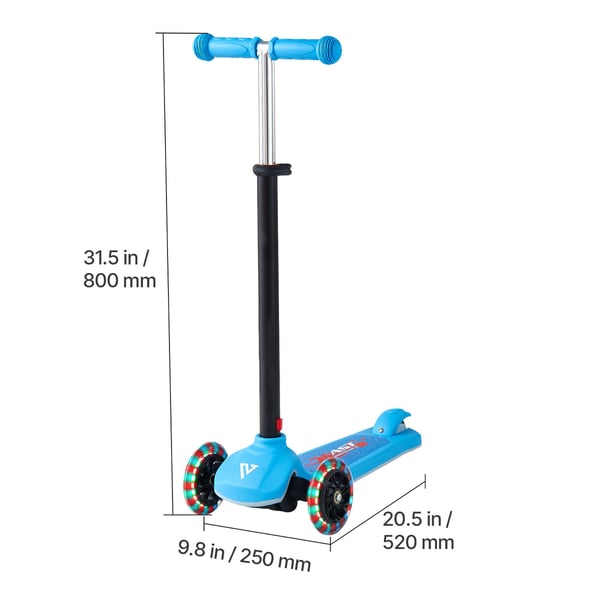Sparkcykel, 52x25x80 cm, Blå