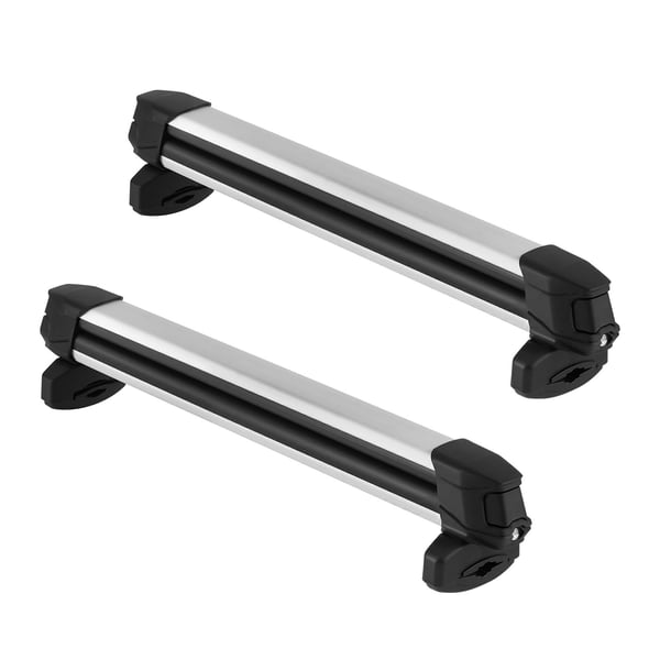 Skid- och snowboardtakräcke, 91,5x8,5x10 cm, Svart