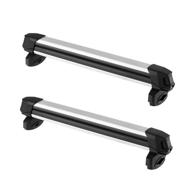 Skid- och snowboardtakräcke, 91,5x8,5x10 cm, Svart